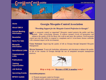 Tablet Screenshot of gamosquito.org